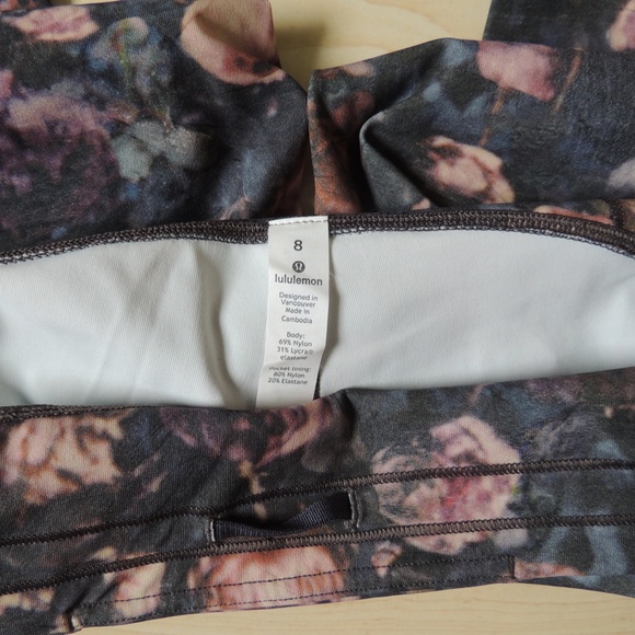 Lululemon Speed Up Tight 28" (size 8) *LIKE NEW* - Picture 6 of 11